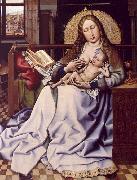 The Virgin and the Child Before a Fire Screen, Robert Campin